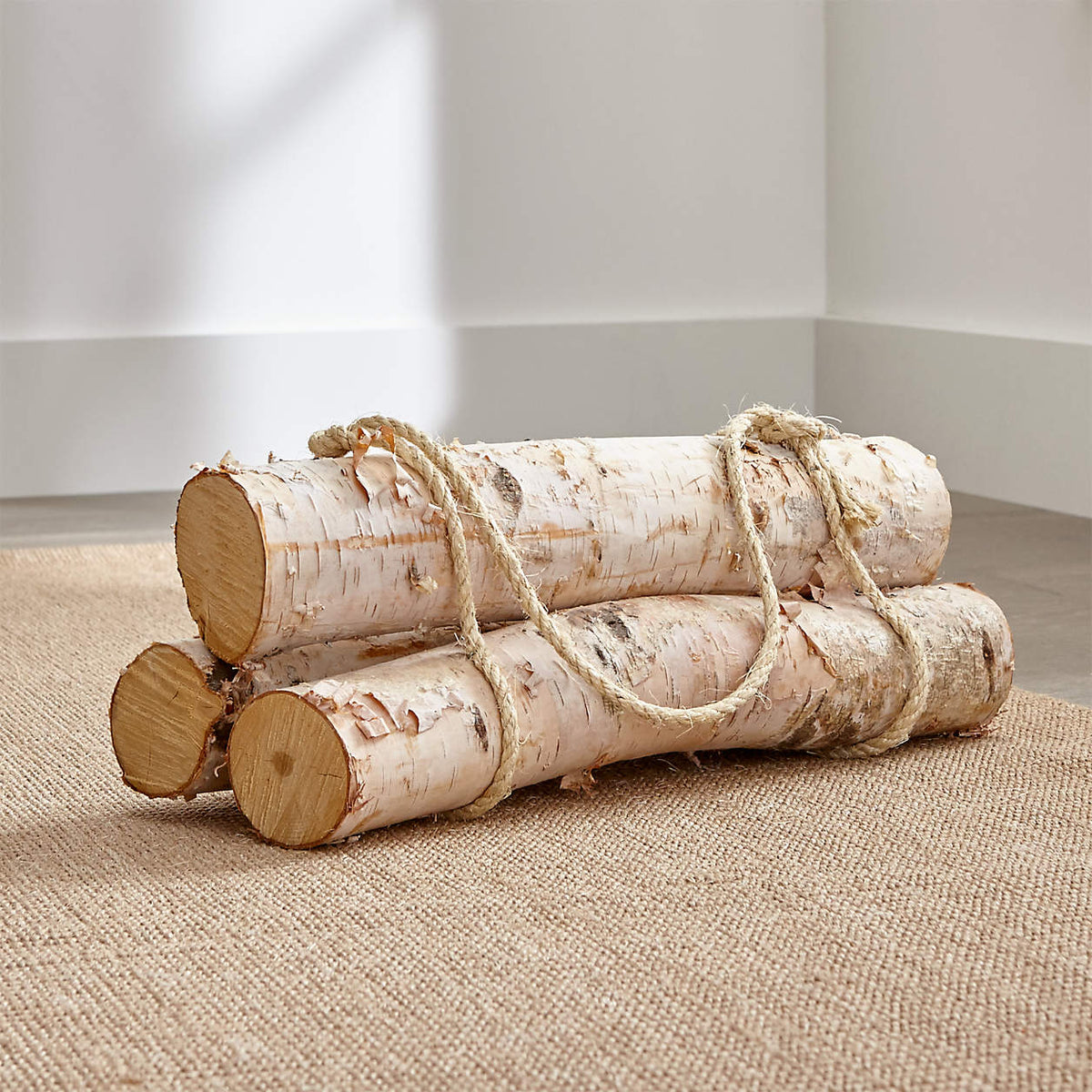 Direct Export Co. Natural Faux Birch Log Bundle